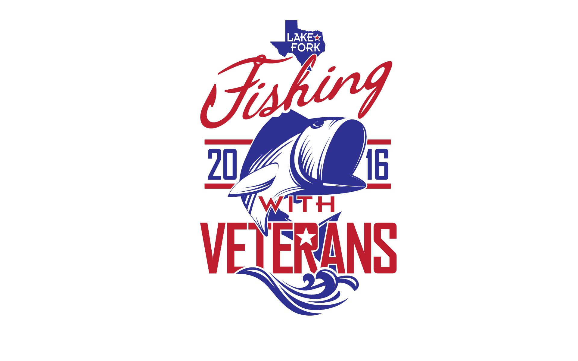 FISHING WITH VETERANS T-SHIRT