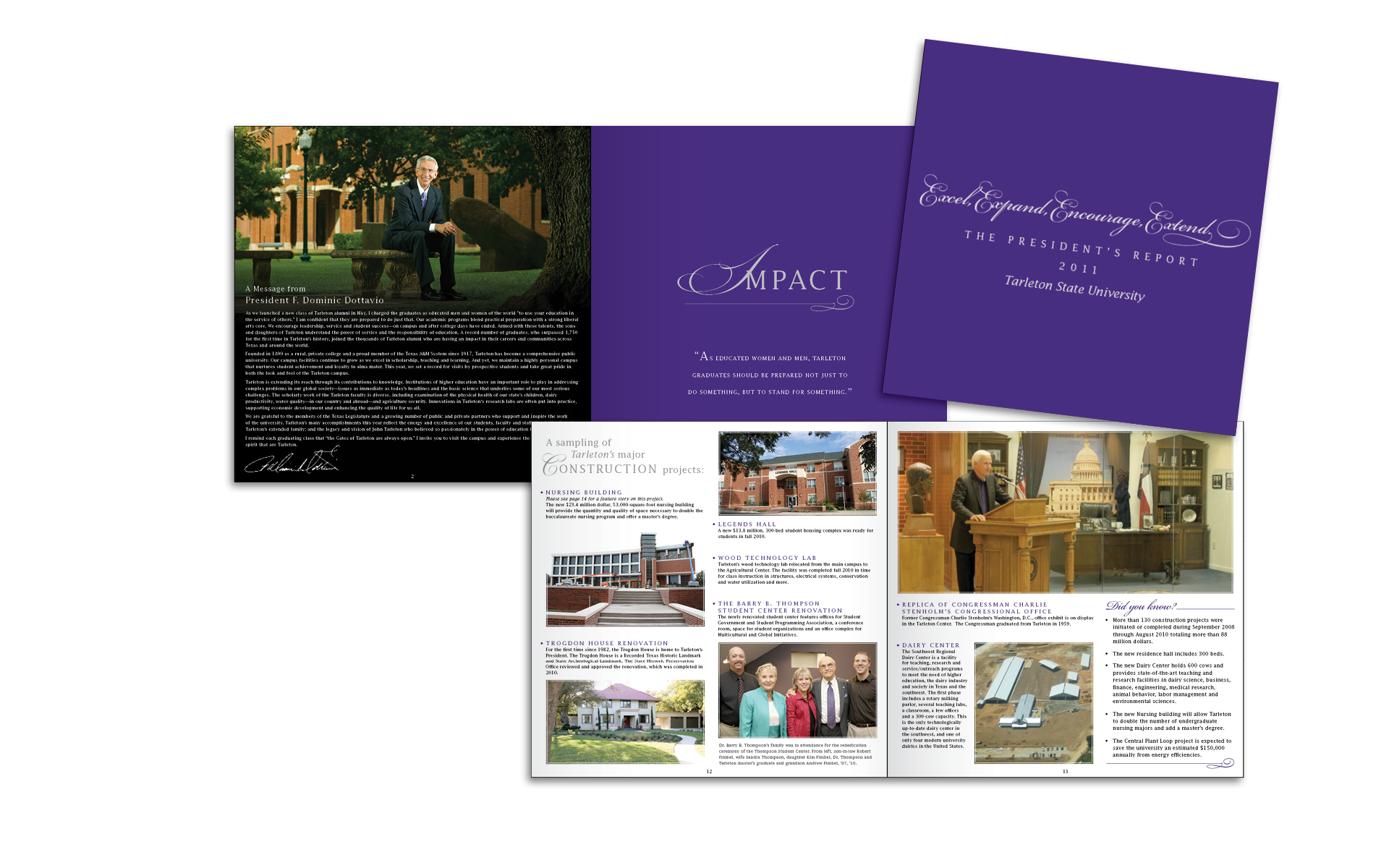 TARLETON STATE UNIV. PRESIDENT'S REPORT tarleton.edu
